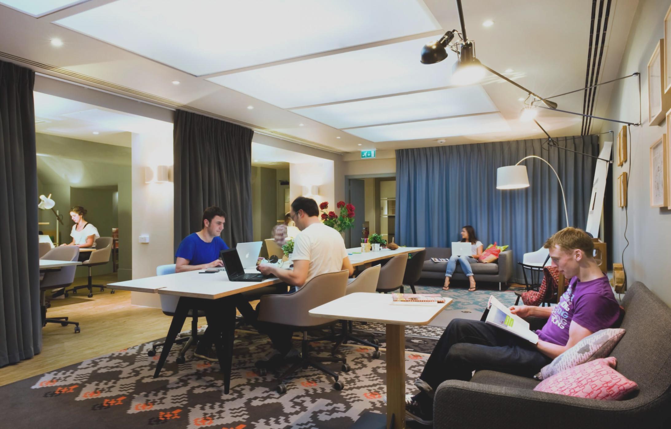 Espacio de trabajo del equipo financiero